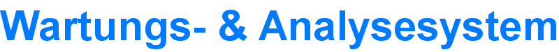 Wartungs- & Analysesystem